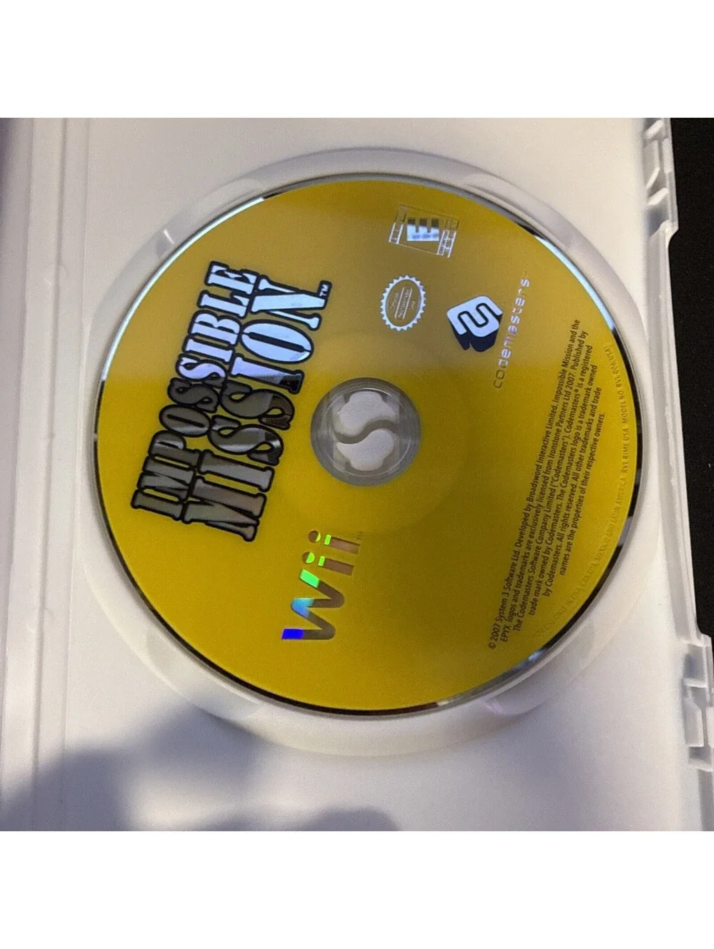 Impossible Mission Nintendo Wii Game COMPLETE w/ MANUAL TESTED! Clean Disc